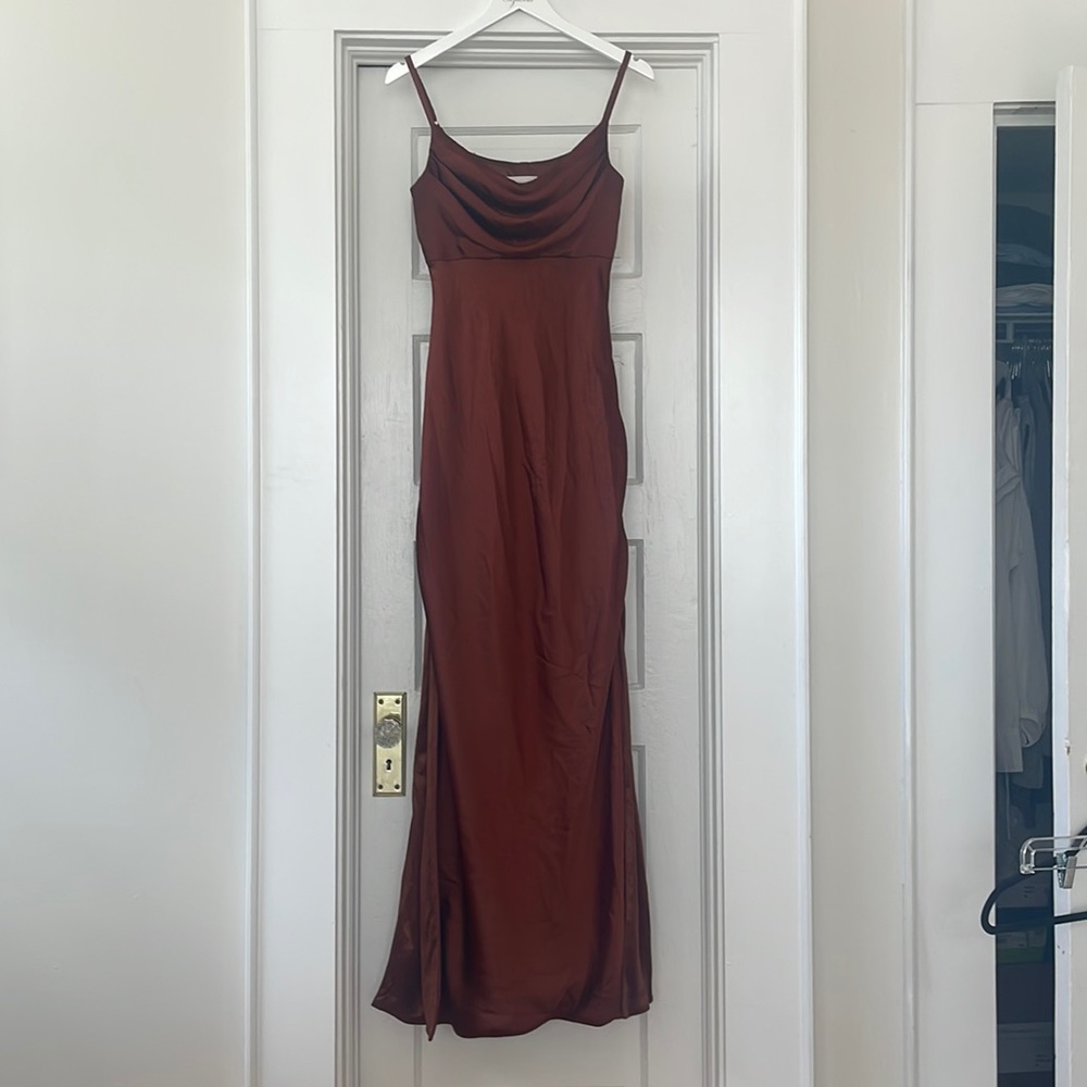 Revelry Skye Satin Dress